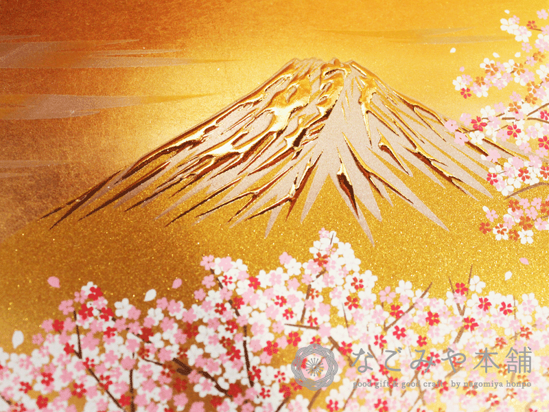 富士雅桜 屏風時計（中） | 加賀 伝統工芸品のオンラインストア